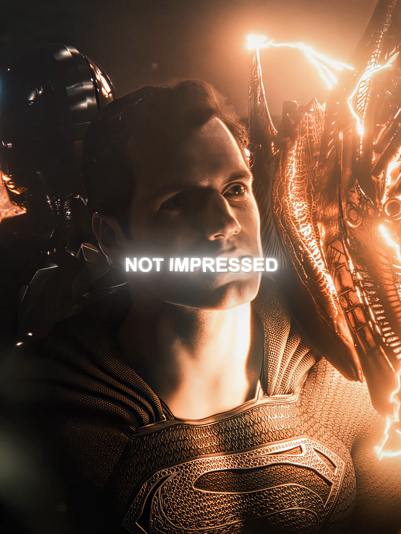 Not impressed🥶ib:@rusco.vfx#superman #henrycavill #edit #4k #foryoupage #viralvideo #viral #aftereffects #fyp #feed