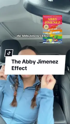 You must read just for the summer rn #abbyjimenez #BookTok #bookrecs #romancereader #bookish #summerreads #beachreads #fluffyromance #menwrittenbywomen 