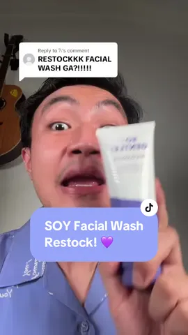 Replying to @𐙚 akhirnya SOY Gentle! Face Cleanser restock juga! 💜🥰 #FinallyFoundYou #FinallySimple #belilokal #shopmaster #cleanser 