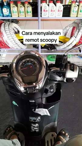 Cara menyalakan scoopy keyless #bengkelmotor #motorscoopy #scoopykeyless 