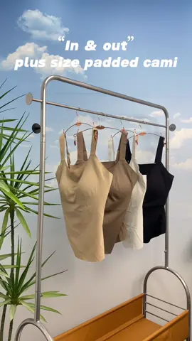 New style is coming;)✨’In &Out’plus size padded cami🧸🏝#fashion #OOTD #fypage #fashiontiktok #plussizefashion 