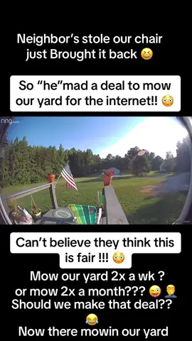 #chair #deal #trading #service #fyp #neighbors #foryoupage #lol #pov 