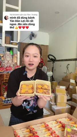 Trả lời @Tâm  Trương  Bánh trung thu Tân Dân Lợi thơm ngon tuyệt vời👍🏻🤗🤗🤗#xuhuong #banhtrungthutandanloi #ancungtiktok #doanvat #amthuctiktok 
