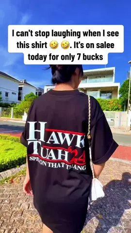 I can't stop laughing when I see this shirt 🤣🤣 #hawktuah #hawktuah24 #hawktuahvideogirl #hawktuahshirt #haktuahshirt #hawktuahshirts #hawktuahmerch #spitonthathing #funnyshirts #wife 