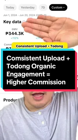 Consitent posting + todong organic engagement = higher commission.. #organicengagement #consistentposting #tiktokaffiliatetipsandtutorials #affiliatetips #tiktokaffiliate #affiliateinspirationalvideo 