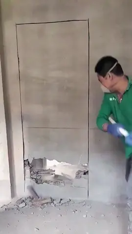 Satisfying #wallbreaking#wallbreaker#breaking#hammer#construction #destruction#wall #yeechop #fsboling