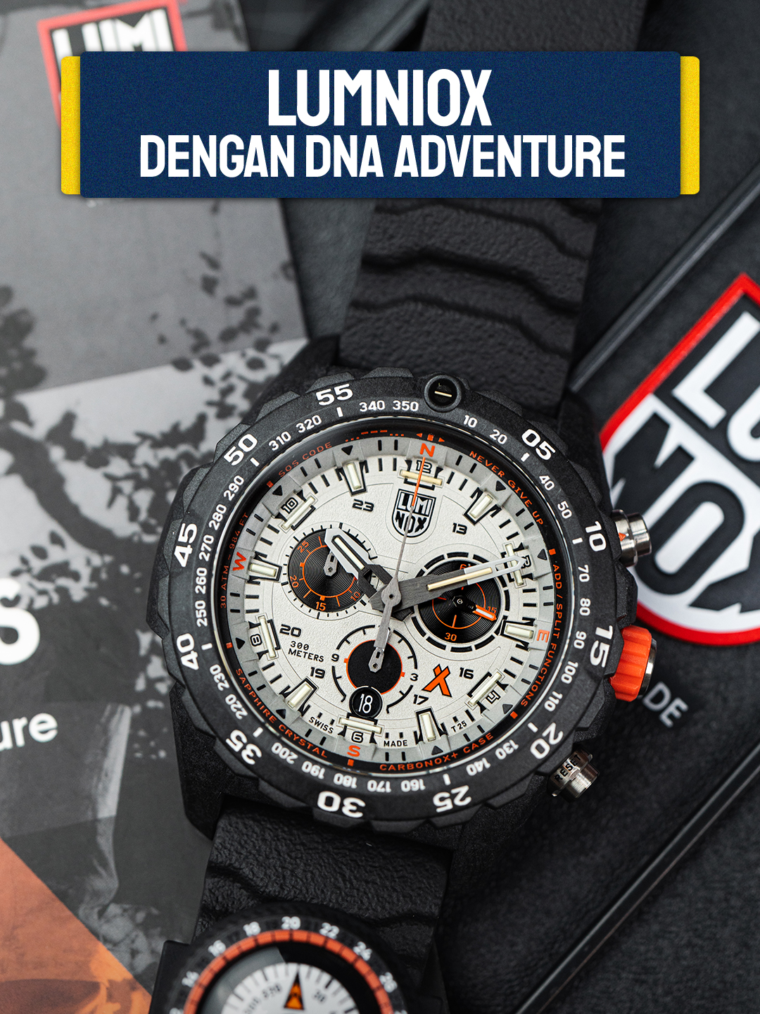 Suka berpetualang di alam liar? Jam tangan ini wajib jadi teman berpetualang kamu! LUMINOX 3748, BEAR GRYLLS SURVIVAL MASTER, jam tangan yang super tangguh di alam liar! Mau tau lebih banyak soal jam tangan ini? Jangan skip video ini ya! #gudangjam #pastiorigaransi #tokojamtangan #tokojamtanganoriginal #jamtanganoriginal #jamtangan #jamtanganluminox #luminoxoriginal #jamtanganluminoxoriginal #luminoxbeargrylls #3748