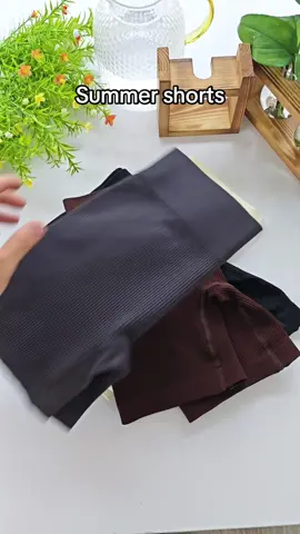 Women's Spring Solid Ribbed High Waist Sports Shorts, Summer Clothes Women Casual Comfy Breathable Quick Drying Seamless Skinny Biker Shorts for Treadmill Gym Workout Cycling Running, Women Sport & Outdoor Clothing for Summer  #women #tiktokshopsummersale #spotlightfinds #Tiktokshopdealsforyoudays #fyp #foryou