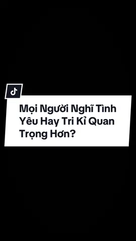 Mọi người nghĩ tình yêu hay tri kỉ quan trọng hơn?#ducthanglq #triki #bacgaugaming #lienquan#quan #tamtrang #buon #caunoihay #xuhuong2024 #xh #xhtiktok #tik #tok #lq #highlight #garena #game #gamerentiktok 