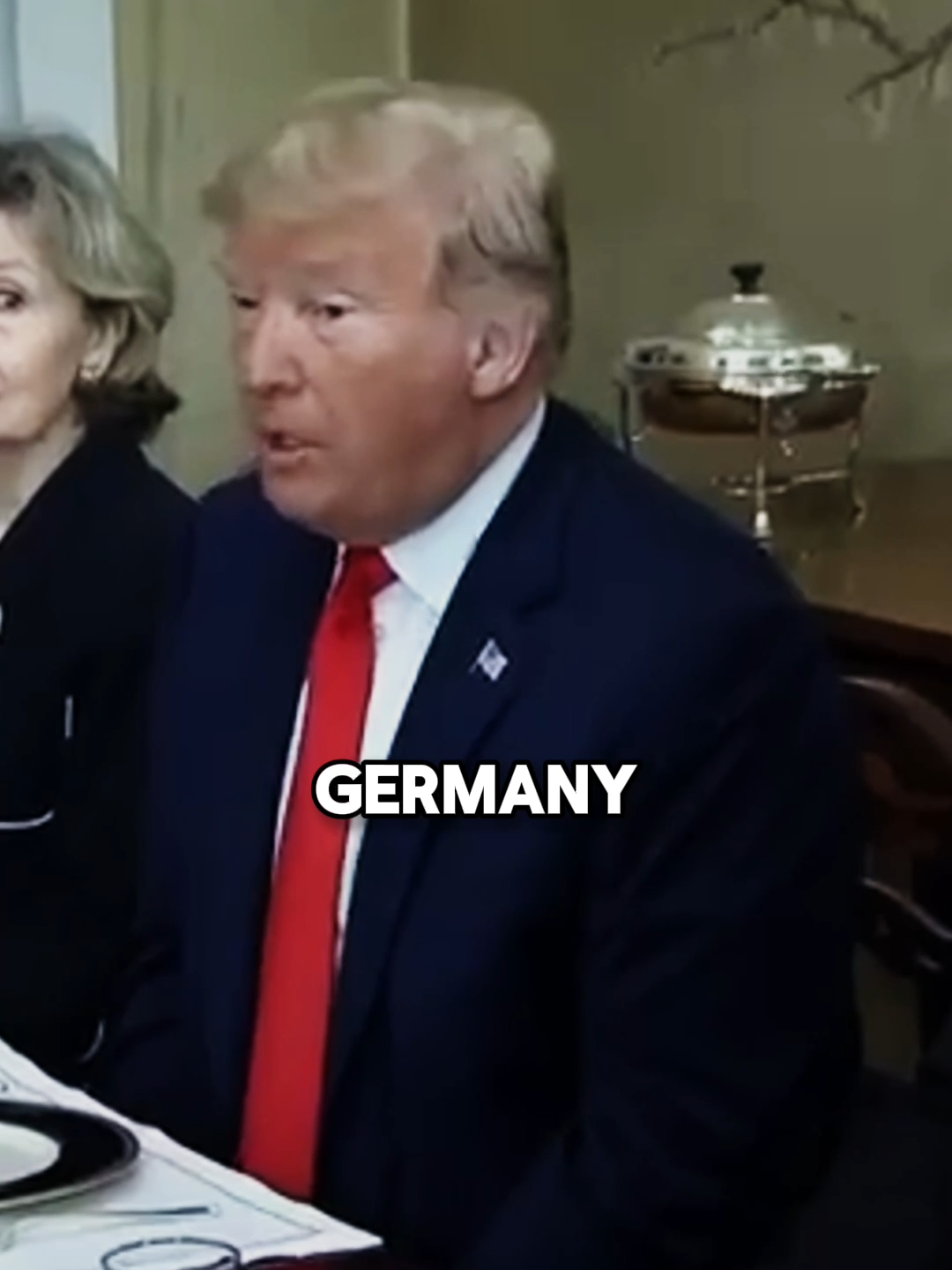 PROPHETIC WORDS - In 2018 at the NATO Summit, President Trump pointed out the hypocrisy of Germany in sanctioning Nord Stream, a major pipeline project with Russia, while the stated goal of NATO is to protect against Russia. This has aged well. #germany #nato