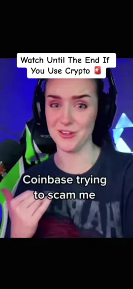 She almost got scammed using this exchange 😱😱 #bitcoin #cryptonews #coinbase #blockchain #awarenessmatters #newuser #xrpcommunity #foryou 
