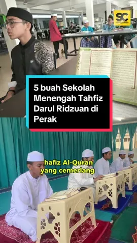 Haaa kome pernah dengar tak pasal Sekolah Menengah Tahfiz ni? SMTDR yang pertama ditubuhkan pada tahun 2015 dengan tujuan untuk melahirkan generasi professional hafiz Al-Quran yang cemerlang dalam akademik dan sahsiah.  Udah ada lima buah cawangan SMTDR setakat ini dalam negeri Perak haaa kalau kome nak tahu di mana, kena tengok video ni sampai habis! 