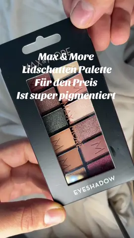 Leute Aktion überrascht uns 🍉immer wieder mit der marke Max & More Produkte.  #aktion #eyeshadow #eyeshadowhacks #eyeshadowpalette #makeup #makeuptutorial 