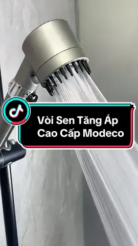 Vòi Sen Tăng Áp Cao Cấp Modeco - Vòi Tăng Áp Mạnh 3 Chế Độ Tùy Chỉnh, Có Lõi Lọc Nước An Toàn Cho Da, Đầu Vòi Massage#shopyenyen#voisentangap #voisentam #xuhuong #thinhhanh 