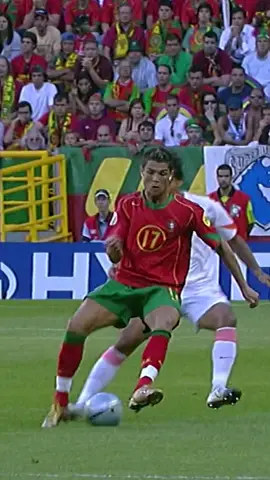 Ronaldo at EURO 2004 😮‍💨 #EURO2024 #TürkiyevsPortugal