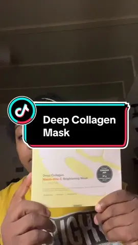 Deep Collagen Mask #deepcollagenmask #niacinvitacbrightingmask #fyp #Inverted 