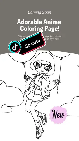 New coloring page alert! Who's excited to color this adorable anime girl? #anime #manga #coloring #coloringpage #adultcoloring #etsy #etsyshop #SmallBusiness #comingsoon #fypage #CapCut #relaxing