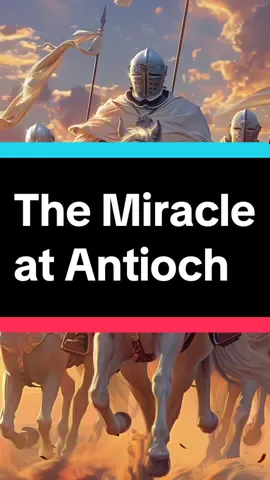 The miraculous army that showed up to fight for the Crusaders at the Siege of Antioch ⚔️ If you like learning things like this, check out my new history book 💪🙏 #book #books #history #crusader #militaryhistory #historybooks #medievalbooks #catholic #miracles #bookworm #medievalhistory #bookclub #bookish 