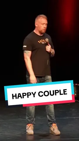 The Happy Couple 😂 #hotwatercomedy #standup #fyp #funny #paulsmithcomedy #uk #foryoupage #foryou #silly #hilarious