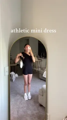 The comfest outfit i own to run errands in  #athleticminidress #minidress #errandsootd #comfyclothes #OOTD #summerootd #overalls #workoutclothes #summerclothes 