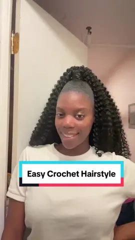 This style took me about 45 mins! My new go-to look💗 #easyhairstyles #crochethairstyles 