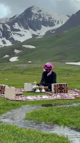 فنجال العيد في وادي سوسمر ✌🏻 في قيرغيزستان #عيد_الاضحى #explore #اكسبلور #حايل 