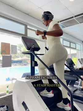 S is Stairmaster  Don’t be fooled. It doesnt feel as fun as it looks😂😂😂 #stairmaster #danceworkout #gymgirlsoftiktok #alphabeticalchallenge #fypage #fyppppppppppppppppppppppp 