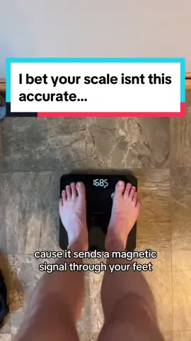 Replying to @Charles This weight scale is actually very accurate!  #tiktokshop #bodyweightscale #weightscale #smartscale #bodyweight #fitnesstips 