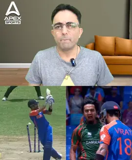 Tanzim Hasan Sakib roars in Virat Kohli's face after cleaning him up in T20 World Cup . . . #TanzimHasanSakib #viratkohli #viratkohliout #kingkohli ##virätkohlibätting #Kohlibatting #INDvBAN #hardikpandya #RishabhPant #Bangladesh #india #TeamIndia #RohitSharma𓃵 #jaspritbumrah #T20WorldCup24 #cricketfans #WorldCupQualifiers #BANvIND #cricketfever #CricketNation #cricketlover #cricketnews #apexsports