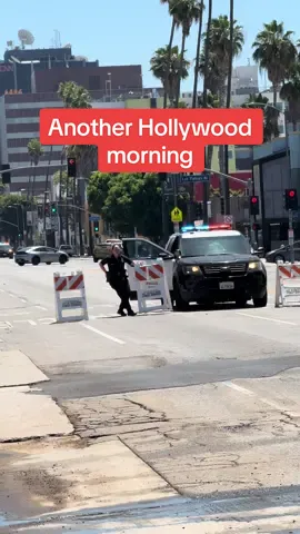 Just another Saturday morning in Hollywood. #copwatch #lapd