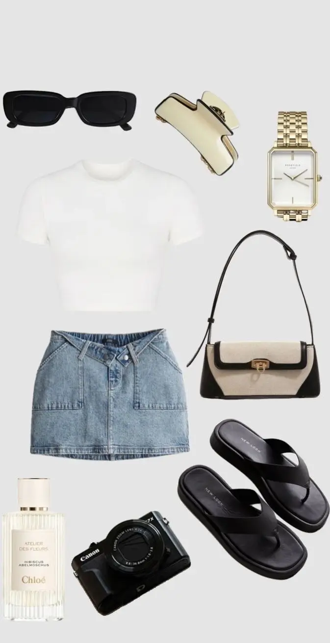 Oufits idea for this summer ☀️🌷#tiktok #outfit #summervibes #Summer #usa #verano #ropaaesthetic #shein #coach #celine #rolex #dior #outfitideas #outfitinspiration #veranoo 