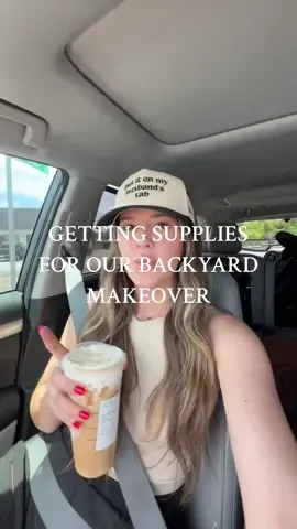 bts of trips to the store for @drewpows videos🛒✨ #homerenovation #backyardrenovations #sahm #firsttimemom #homeowner 