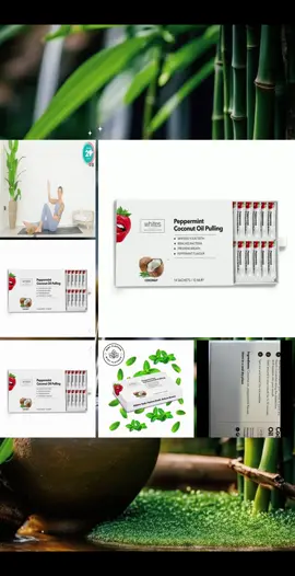 Coconut Oil Pulling Sachets