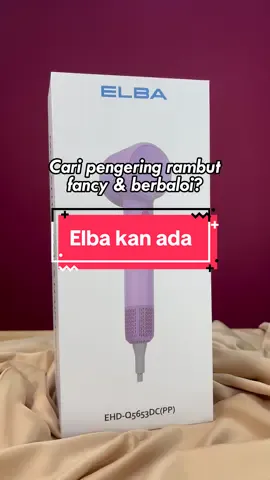 Brand new Elba hairdryer, aesthetic and cute! #elba #Malaysia #homeappliances #elbamalaysia #transition #hairdryer #glamour #bergaya #asthetic 