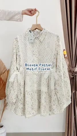 Koleksi blouse terbaru motif floral yang gemes pol 😋 #WIBGAJIAN #PromoGuncang77 #BeliLokal #blouse #blouselinen #blousekatun #blousewanita #blouseceruty #outfitideas #xobafashion #koreanstyle #blousemurah #blousekoreanstyle 