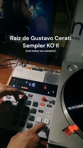 Como te extrañamos Gustavo. 💕 Pensé que mi sampler no soportaría tantas pistas estéreo. Pd: son las 3 am, y acabo de terminar este video, aprecienlo. ✨ .  .  .  #sample #beats #argentina #gustavocerati #cerati #bocanada #sampler #musica #losjaivas #rocknacional #rockargentino 