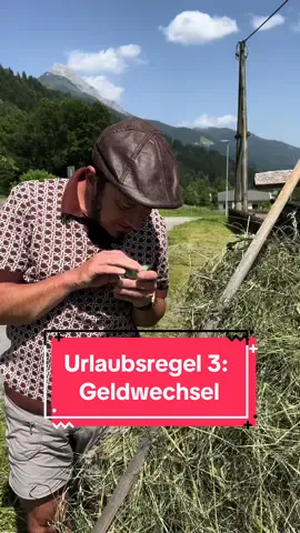 Urlaubsregel 3: Geldwechsel #gailtal #urlaub #kärnten #österreich #funnyvideos #lustig #lustigevideos 