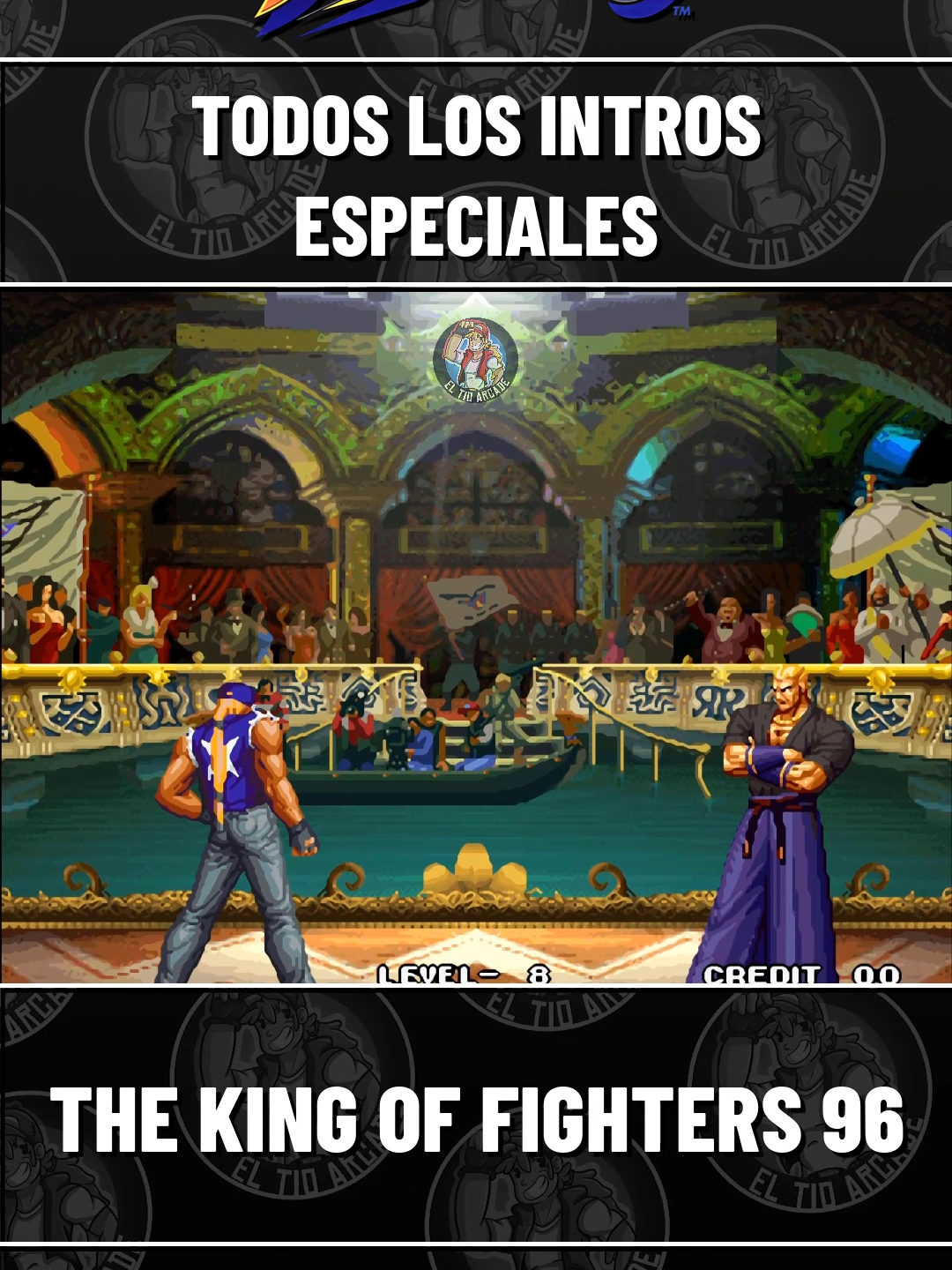 Los Intros Especiales En Kof 96 #retrogaming #arcadegame #kof96 #curiosidades #neogeo #snk #arcade #tioarcade #eltioarcade