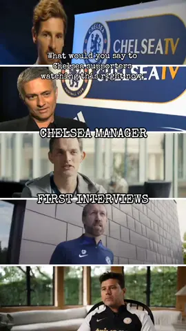 Chelsea manager first interviews 🗣 #andrevillasboas #josemourinho #thomastuchel #grahampotter #mauriciopochettino #chelsea #cfc #PremierLeague #football #footballedit #footballtogether #footballquotes #Soccer #footy #footyedit #footballhistory #footballhistorian #footballtiktok #footytiktok #soccertiktok 