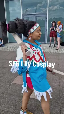 Lily cosplay from Street Fighter 6!  #cosplay #cosplayer #StreetFighter6 #streetfighter #capcom #lily #mcm 