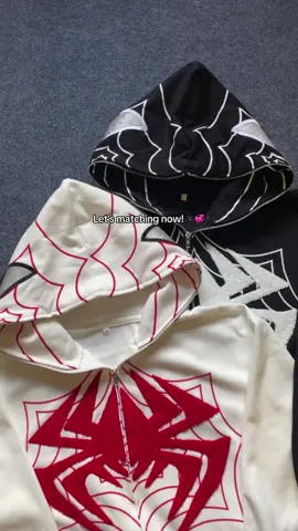 Tag him/her ASAP 🕷️💞🕸️ #spiderman #matchingoutfits #clothingbrand #gwen 