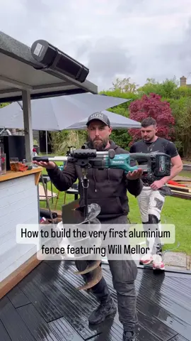 How to construct a aluminium fence #landscaping #gardening #dreamgarden #newgarden #gardeninspiration 