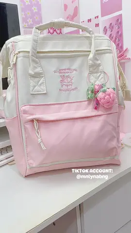 Huyyy ang ganda😍🌸🌷 #bag #backpack #fyp 