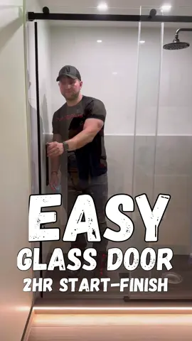 Easiest SHOWER GLASS DOOR that I have ever done! @placeforpros is now Stocking LOON Glass Co. Shower Doors. As our ONLINE Store is growing, our goal is to become a one stop shop for all of your needs!  #remodel #construction #homerenovation #realestate #design #entrepreneur #interiordesign #renovation #homedecor #tools #DIY #carpentry #work #asmr #designer #homemade #engineering #houserenovation #homemakeoveronabudget #diyrenovation 