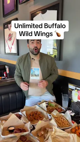 Getting 300 refills of all you can eat wings from Buffalo Wild Wings 🍗