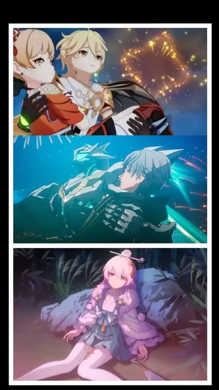 đi xem pháo hoa nha 🐧🐧🐧 #teri #honkaiimpact3rd #GenshinImpact #HonkaiStarRail #aether #caelus #firefly #yoimiya 