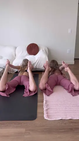 Come pick us up in this pose  #yoga #yogagirl 