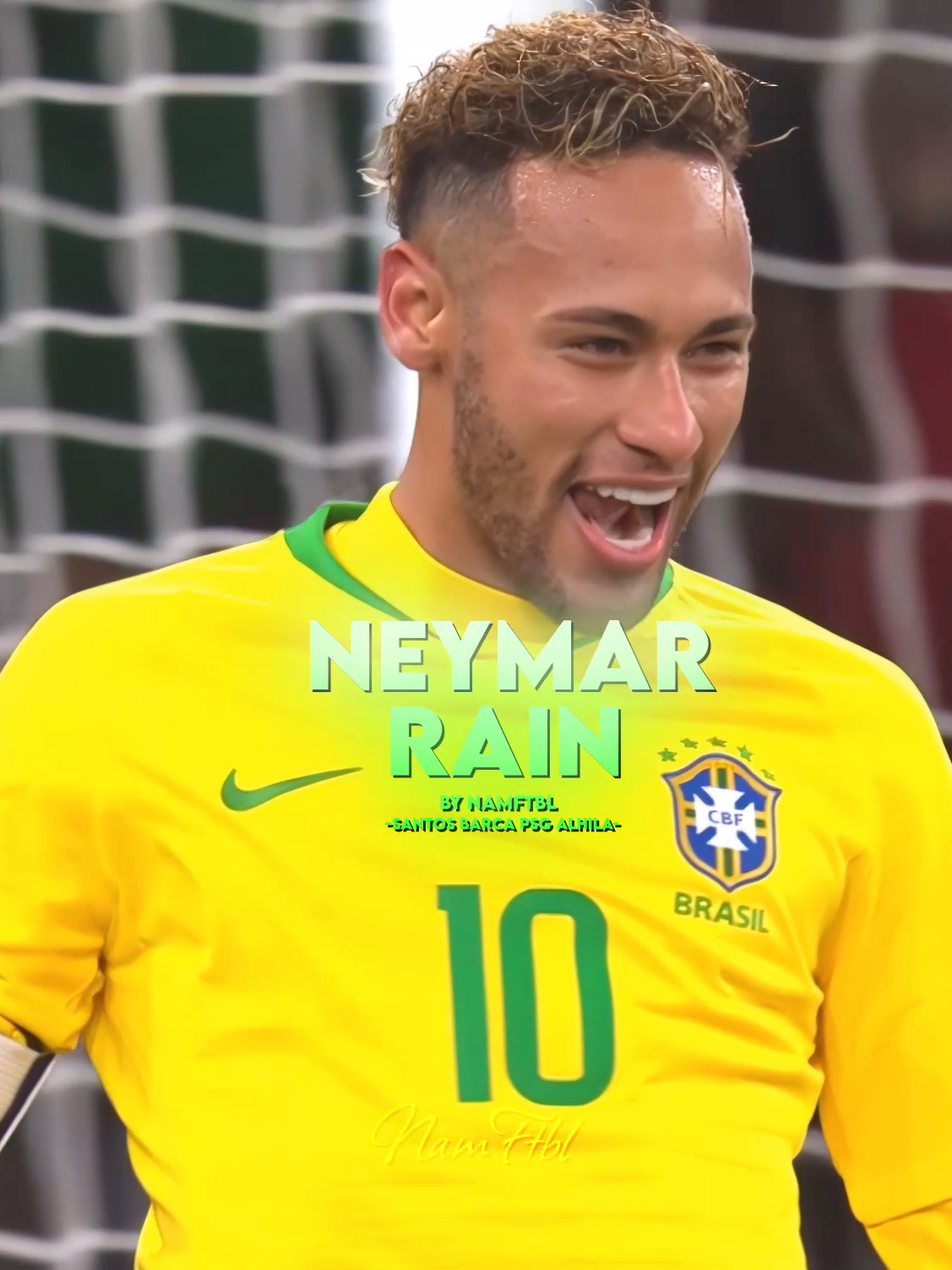 neymar x rain || #namftbl #neymar #brazil #aftereffects #fyp