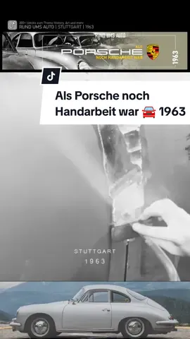 Als Porsche noch Handarbeit war 🚘 #60er #auto #porsche #stuttgart #ftp 