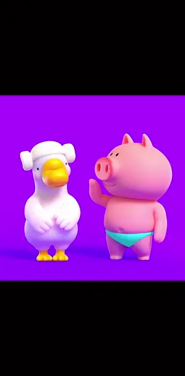 #pig #duck #dance #funny #kids #kidssong #viralvideo #petdance 